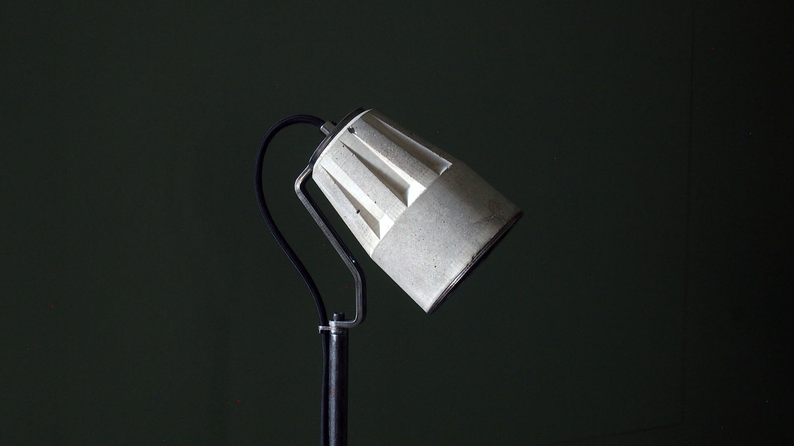 "Concrete floor lamp" "Concrete Standard Lamp" "Concrete Lamps" "by Brutal Design"