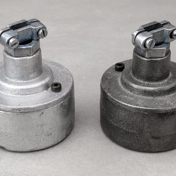 Industrial Ceiling Rose Raw Iron Or Galvanised Conduit Ceiling Rose