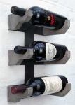 "The Grid Concrete and Steel Wine Rack" "By Brutal Design"